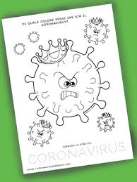 Concorso di disegno per bambini. Disegni Coronavirus Per Bambini Da Colorare Gratis