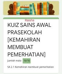 Wong siew sian d20112055730 el bp05 a121pjj pages. Aktiviti Tunjang Sains Prasekolah Sk Felda Seri Rasau Facebook