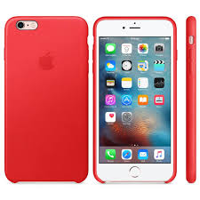 Apple IPhone 6S Plus Leather Case Rot ...
