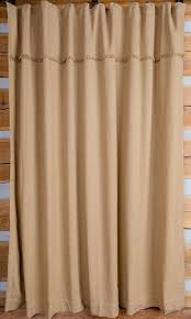 Deluxe Burlap Natural Tan Shower Curtain Burlap Shower Curtains Tan Shower Curtain Burlap Shower