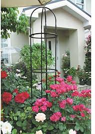 5% coupon applied at checkout. Amazon Com Atr Art To Real Garden Obelisk Trellis For Climbing Plants Wrought Iron Metal Trellis Flower Support For Climbing Vines Rose And Plants Outdoor Green Steel Tall Tower W 6 2ft Height