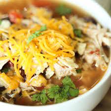 Crock pot instructions for keto chicken taco soup: Crockpot Chicken Tortilla Suppe Rezept Einfaches Und Gesundes Rezept