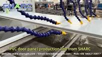 PVC door panel extrusion line