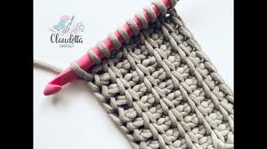 Tunisian Crochet Rib Stitch Beginner Youtube Tunisian Crochet Patterns Tunisian Crochet Crochet Basics