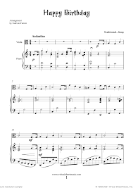 Maybe you would like to learn more about one of these? Free Happy Birthday Sheet Music For Viola And Piano Pdf
