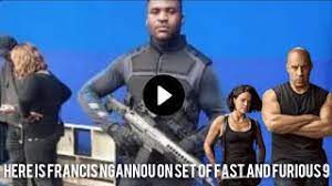Anthony joshua, deontay wilder, or francis ngannou? Cameroon Watch Ufc Champion Francis Ngannou On Set For Fast And Furious 9 Youtube