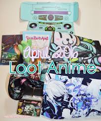 Loot Anime Crate By Loot Crate April S Theme Was Music Loot Crate Loot Anime Anime Otaku Manga Hatsune Anime Loot Crate Subscription Box Services