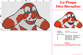Baby cross stitch jetzt bestellen! La Pimpa Free Cross Stitch Pattern 40 Stitches Baby Bib Idea Free Cross Stitch Patterns Simple Unique Alphabets Baby