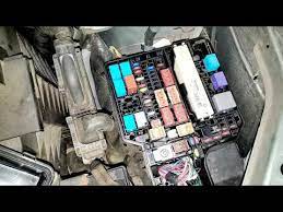 Fuse box diagram (location and assignment of electrical fuses and relays) for toyota sienna (xl20; Toyota Sienna 2012 Ac Fuse And Relay Youtube