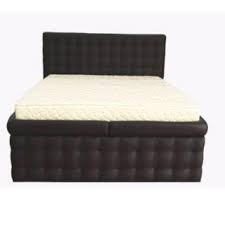 Peeling leather but otherwise in good condition. Seahorse Storage Bedframe King Size Furniture Home Living Furniture Bed Frames Mattresses On Carousell
