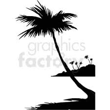 Here you can explore hq palm tree black transparent illustrations, icons and clipart with filter setting like size, type, color etc. Palm Tree Clipart Royalty Free Palm Tree Vector Clip Art Images At Graphics Factory