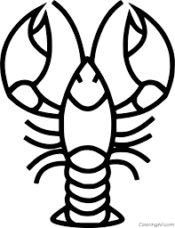Lobster coloring page from lobsters category. Lobster Coloring Pages Coloringall