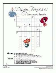 Disney Princesses Crossword And Word Search Disney Activities Disney Fun Disney Games