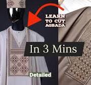 EASIEST FASTEST WAY TO CUT AN AGBADA | BABAN RIGA