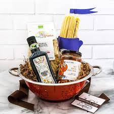 Side of homemade hot sauce. Amazon Com Pasta Classic Gourmet Gift Basket All The Makings For Great Pasta Dishes Such As Italian Pastas Pasta Sauce And Italian Olive Oil Are Cradled Inside A Practical And Useful
