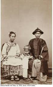 عائلة صينية عام ١٨٧٠ Chinese Familie 1870 Asian History Chinese History History