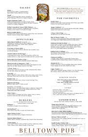 Maybe you would like to learn more about one of these? Belltown Pub Menu In Seattle Washington Usa