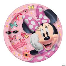 Would you help minney … Disney Baby Minnieone 1st Birthday Party Paper Lunch Plates 8 Per Pkg Toys Games Party Supplies