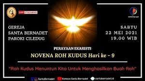 Maria, yang saat itu seorang perawan, mengetahui dari malaikat gabriel, utusan allah, bahwa ia akan mengandung yesus, anak dari allah yang hidup, melalui mukjizat dari roh kudus. Santa Bernadet
