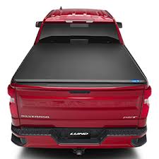 Was only taken out of the box 5 minutes for a picture. Amazon Com Lund Genesis Tri Fold Soft Folding Truck Bed Tonneau Cover 95053 Fits 1999 2006 2007 Classic Chevy Gmc Silverado Sierra 6 6 Bed 78 Automotive