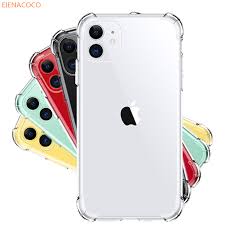 Luxury Shockproof Transparent Silicone Phone Case For Iphone 11 Pro Sale Phonesep Com Silicone Phone Case Iphone Iphone Cases