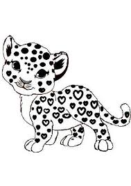 Learn and enjoy coloring activity. Coloring Pages Printable Baby Leopard Coloring Pages