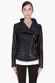 680 Mackage Black Wool Trim Leather Jacket Leather Jackets Women Leather Jacket Jackets For Women