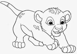 El Rey Leon Para Colorear