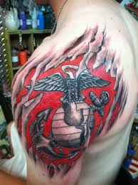 And even furthermore, symbols such as an anchor and a globe are also very prominent in marine tattoo ideas. Marine Tattoos