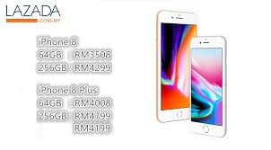 Space gray, gold, and silver. Lazada S Iphone 8 And 8 Plus Comes With Rm700 Off And 1 Year Warranty Zing Gadget