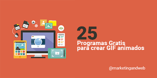 25 Programas para hacer GIFS animados GRATIS 🥇