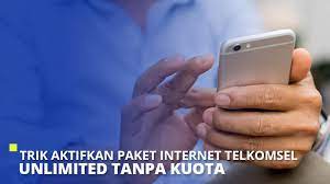 Tombol daftar di gunakan jika menggunakan nomor telkomsel baru yang belum terdaftar atas nama anda. Trik Aktifkan Paket Internet Telkomsel Unlimited Tanpa Kuota