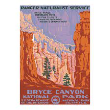 Featuring vintage travel posters from europe, south america, the american west and the wpa. Bryce Canyon Wpa Poster Zion National Park Forever Project