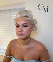 For my next assignment, we were asked to do a “night makeup application”  and this is what we came up with😍