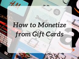 Did you know you can sell gift cards that you know you won't use? How To Make Money With Gift Cards In The Online Space