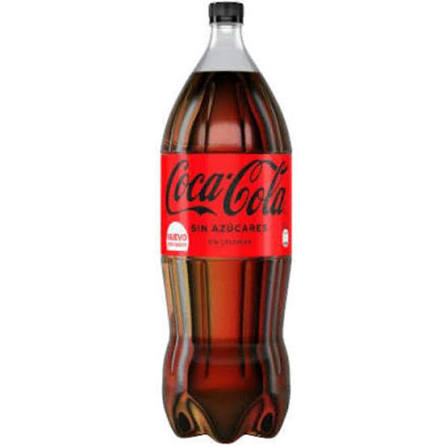 Gasesosa Coca Cola Zero Sin Azúcar x 2L