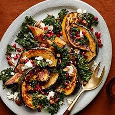 Maple Glazed Acorn Squash An Easy And Elegant Autumnal Side Hannafordfresh Thanksgiving Recipes Side Dishes Vegetarian Recipes Side Dishes Easy