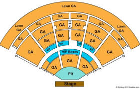 Pnc Music Pavilion Seating Chart Charlotte Www