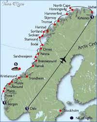 Cool Kirkenes Norway Map Norway Travel Norway Map Alta Norway