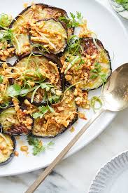 Pan Roasted Eggplant With Peanut Chile Sauce Recipe Recipe Recipes Nyt Cooking Vegetable Recipes