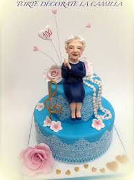 Unique Beautiful Birthday Cake For Grandma Last 16th October We Have Celebrated My Sweetest Grandma Camilla Birthday She Is 100 Years O Grandma Birthday Cakes 80 Birthday Cake Grandmother Birthday Cake