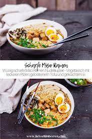 scharfe miso ramen rezept tofu zubereiten lebensmittel essen japanische gerichte
