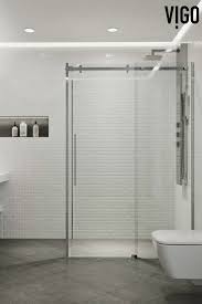 Create A Sleek Look In Your Bathroom In 2020 Frameless Sliding Doors Shower Enclosure Sliding Doors