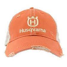 New Husqvarna Orange Distressed Hat Lawnmower Motorspor Distressed Hat Country Hats Hats