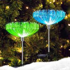 Yes, we carry a black product in outdoor lighting. Neporal Solar Garden Lights 7 Color Changing Solar Lights Outdoor Decorative Ip65 Waterproof Garden Lights Solar Powered 2 Pack Solar Flower Lights Fiber Optic For Yard Patio Pathway Decorations Amazon Com