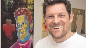 Kirmeskunst aus Ziegenhain: Daniel Geibel hat sich vom Gestalter zum Maler  entwickelt