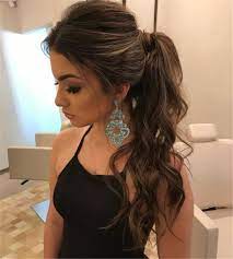 65 Gorgeous Ponytail Hairstyles You Ll Love To Try Daily Page 20 Of 65 Chic Hostess Hair Styles Hair Style Recogido Tail Hairstyle