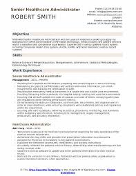 Medical student resume example sample. Healthcare Administrator Resume Samples Qwikresume