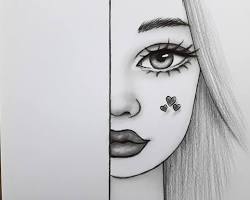 Kolay yüz çizimi resmi