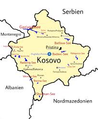 Kosovo karte map of kosovo (ethnics in kosovo) : Liste Der Seen Im Kosovo Wikipedia